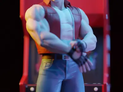 Terry Bogard by ES Monster 3D print model