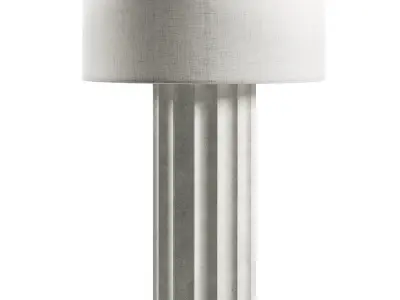Milk  Sugar Cooper Table Lamp 3D model