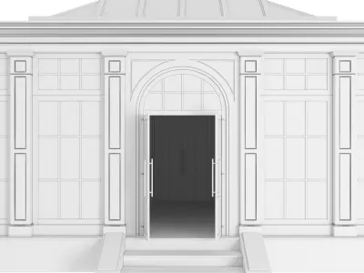 Winter Garden 3D model