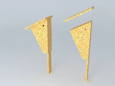 Bluebird House Free 3D model