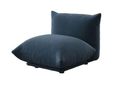 Marenco Armchair without Armrests 3D model