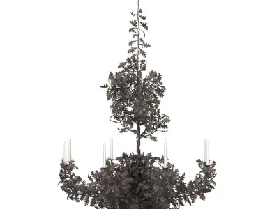 STANDARD OAK TREE 3D model