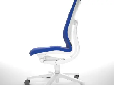 3D Wilkhahn AT office chair 187-7 3D model