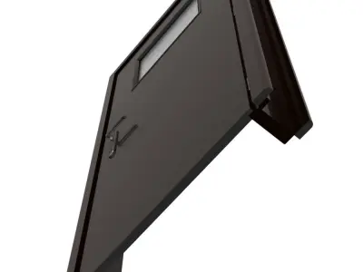 Plastic door 03 3D model