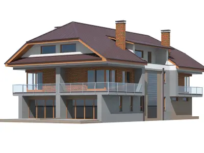 cottage 012 3D model
