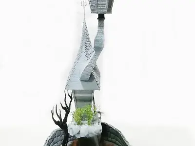 Jacks House - Halloween Town Project 3D print model