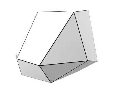Emerald Side Table 3D model