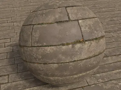 Block Paving 01 - Photogrammetry based Environment Texture Texture