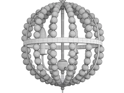 ROXY CHANDELIER Low-poly 3D model