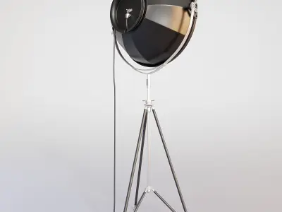 Fortuny studio 76 floor lamp 3D model