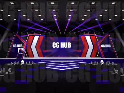 Event Design 3D model