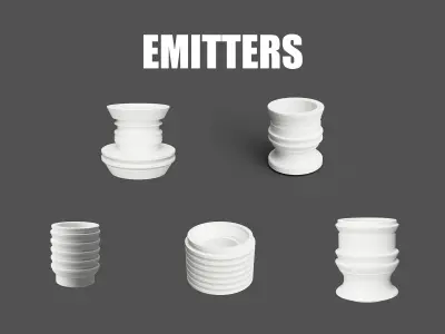 Battle of Geonosis Lightsaber Hilts 3D Printable 3D Model Pack