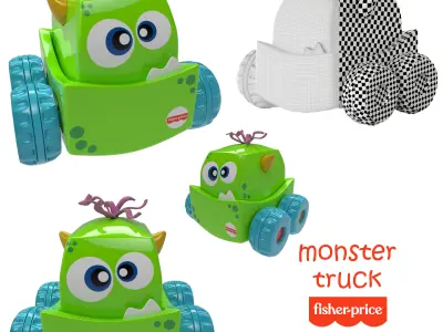 kids toys pack - fisher price 3D model