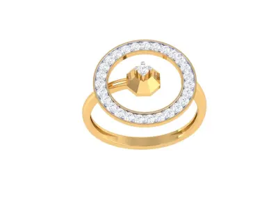 Delicate Ring - 44 3D print model