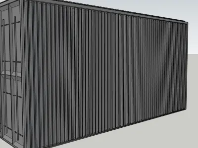 Container FreeAssets Free low-poly 3D model