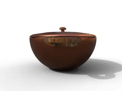 3D Bowl model Pack 2 Low-poly 3D model
