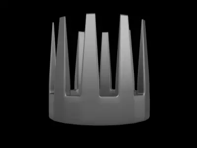 Crown v1 003 Low-poly 3D model