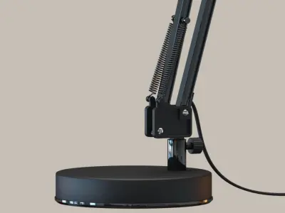 Table lamp 3D model 80