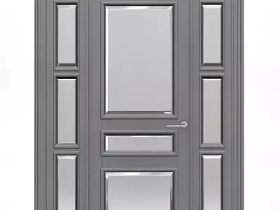 Interior Doors 3d model Low-poly 3D model