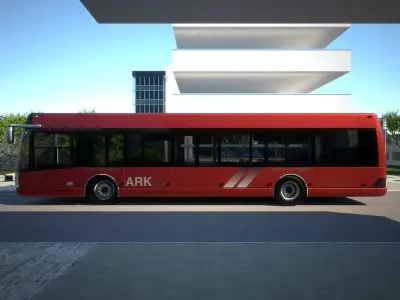 ARK bus 12 City Liner 3D model