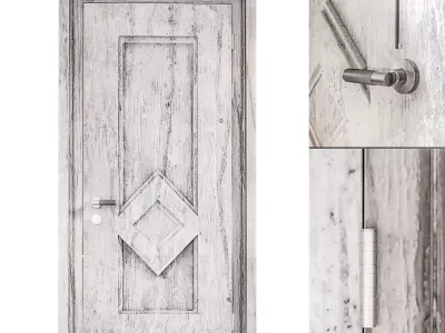 INTERIOR DOOR Low-poly 3D model