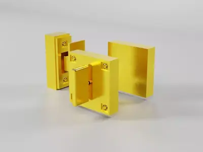 Door Lock CG4 3D model