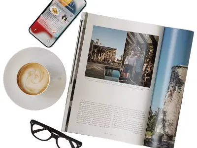 Decorative coffee table set 2 3D model