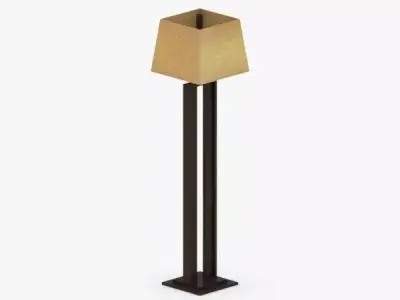 1430 - Floor Lamp Low-poly 3D model