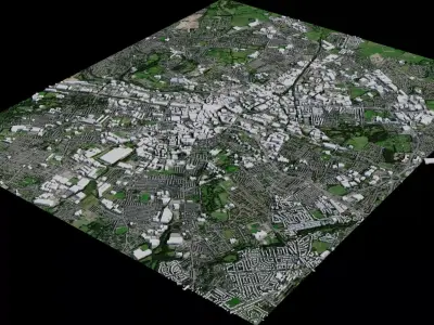 Bradford - England 3D model
