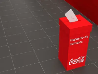 box for mail Free 3D model
