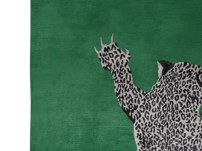 Climbing Leopard 3D model