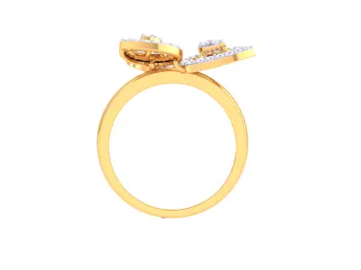  Women Ring MTL 3dm STL OBJ FBX Details 3D print model 17