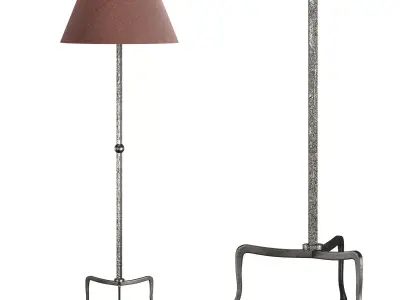 HOOF STANDING LAMP 3D model