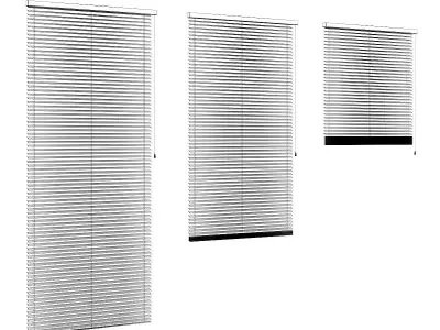 Wooden Shutters 2 3D model