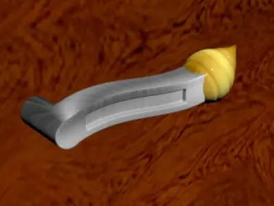 Door handles 3D model