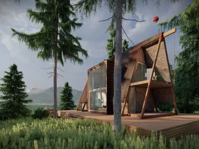 Villa Himmelen 3D model