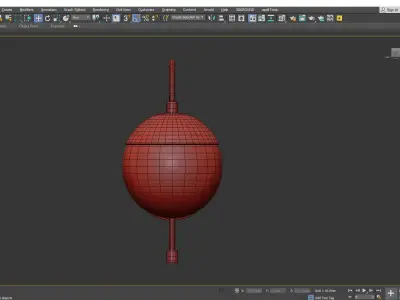 CEDAR MOSS GLOBE SCONCE Low-poly 3D model