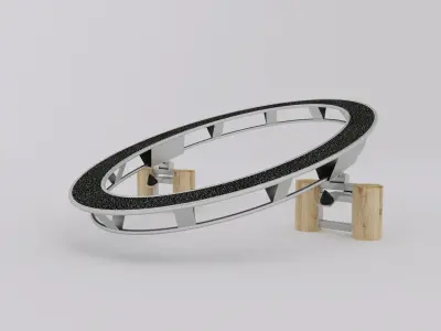 children street games 3D model