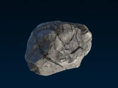 Big Chunky Rocks Pack - Game-Ready  Low-poly 3D model