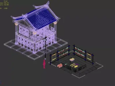 Business - Architecture - Small Beach 33 3D model