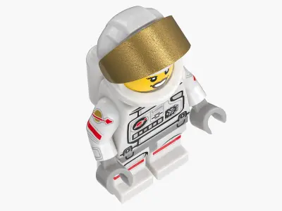  Lego Minifig Female Astronaut 