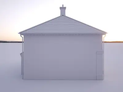 British House Bosc 2B 3D model