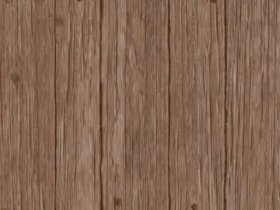 Polished Dark Walnut Wood Grain PBR Texture