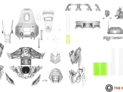 Iron Hive - Ovopod 3D print model