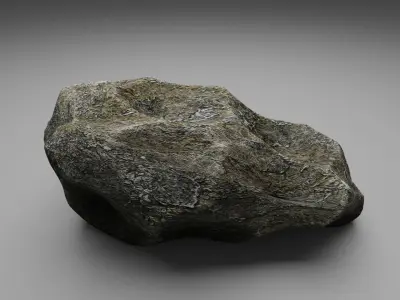 Small Rocks Pack Low-poly 3D model