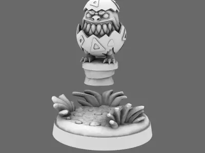 Space Orcs Chomper Shellbanger Attack Beast 3D print model