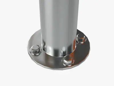 Playground outdoor slide 3D model