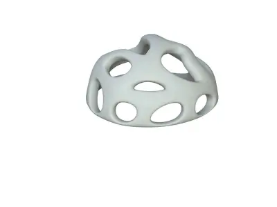 SciFi Cube Object No 44574 Low Poly Shape Low-poly 3D model