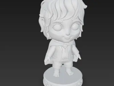 The Ring Bearers Adorable Form 3D print model