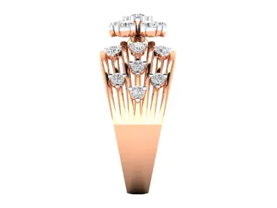 Women Ring Render 3dm STL MTL SLC JCD OBJ FBX Details 3D print model shop